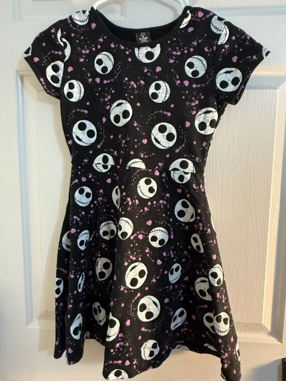 🖤 Disney Nightmare Before Christmas Jack Skellington Dress Girls 10-12